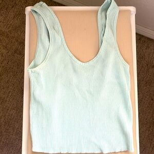 L.A. Hearts mint green tank top